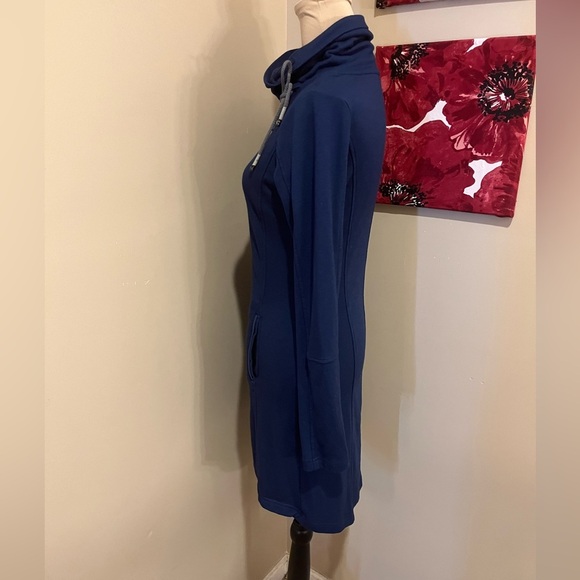 Lole Call Me Mini Dress - Long-Sleeve, Funnel Neck, Jersey Fabric, size XS - Picture 4 of 6